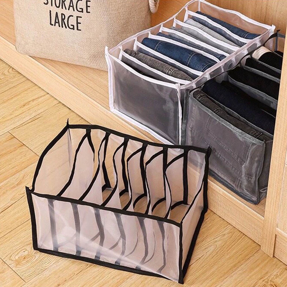 Tempat Penyimpan Pakaian / Dalaman Laundry Bag Serbaguna Lemari Rapi Storage Box Travel R282 RANDOM