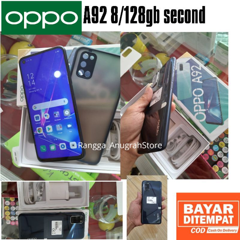 oppo a92 ram 8gb rom 128gb like new