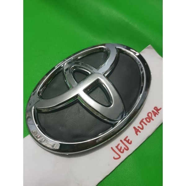 logo emblem TOYOTA grand avanza calya beserta breket 15cm