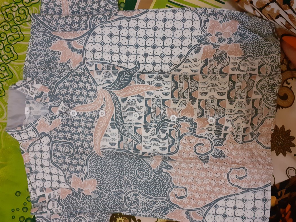 Kemko Batik  Anak Dan Ayah Motif Sidoasih - Kerang - Sekar Jagat