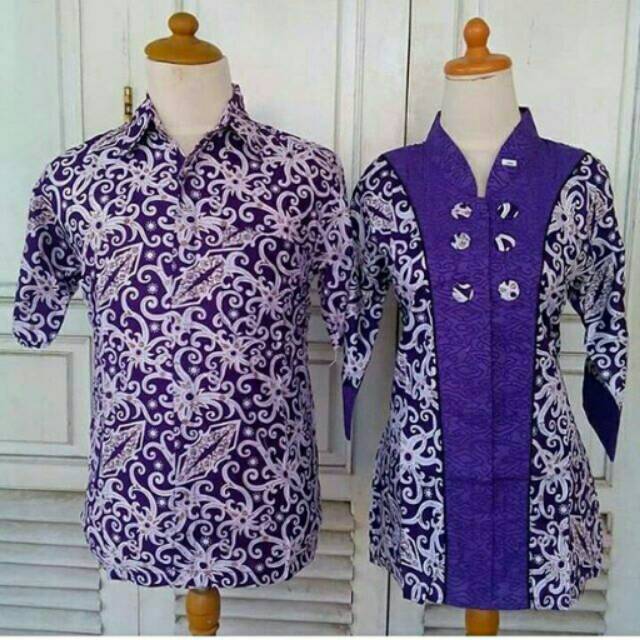 Couple Batik/ Sarimbit Batik / Seragam Batik / Baju Seragam/ Couple