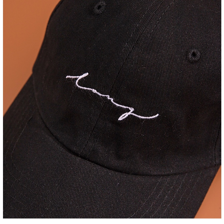 Soft Top Baseball Cap Korean Style Trendy Casual Simple Fashion