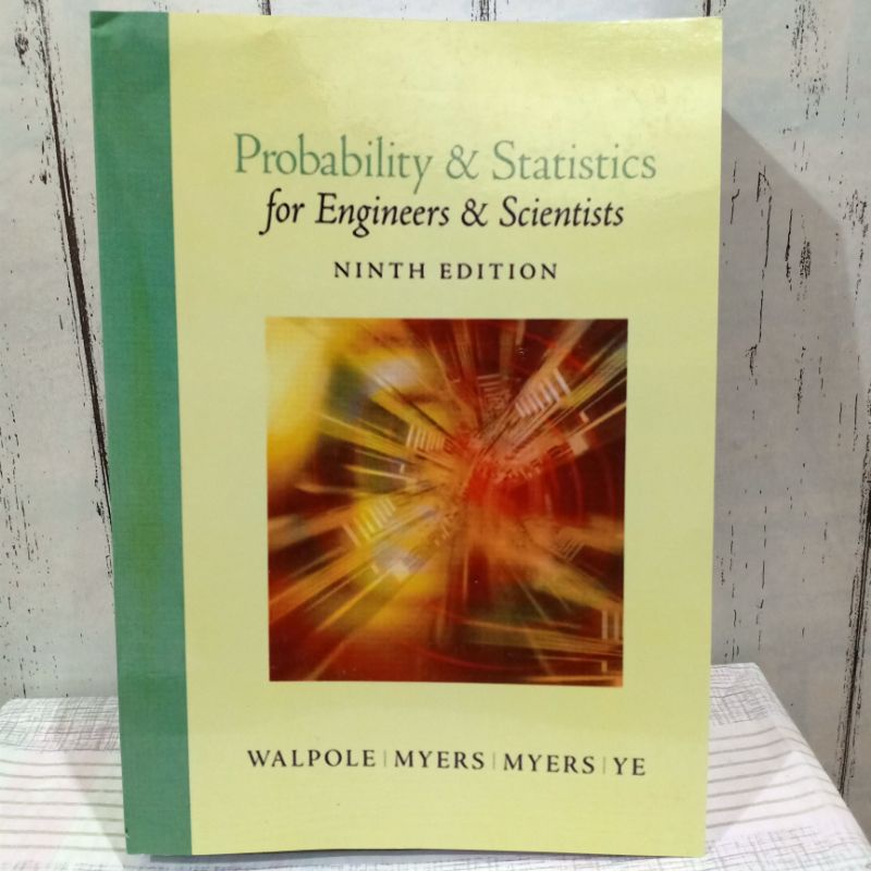 Jual Buku Import Probability Statistics For Engineers Scientists