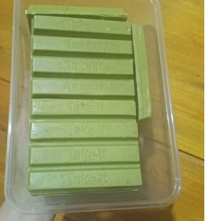 

（DIKIRIM DARI JAKARTA） Take IT Green Tea 500gr Free Box