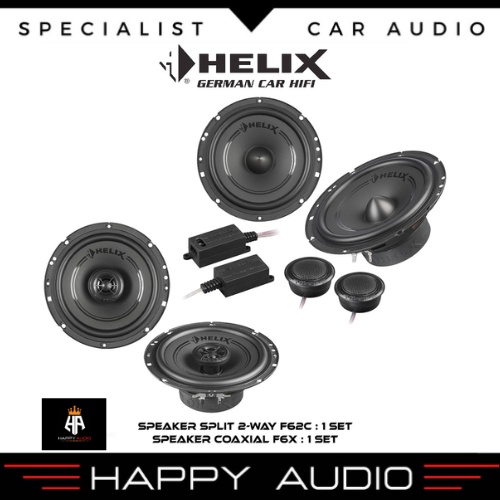 Jual Paket Audio HELIX German Car Audio F SERIES Speaker Split