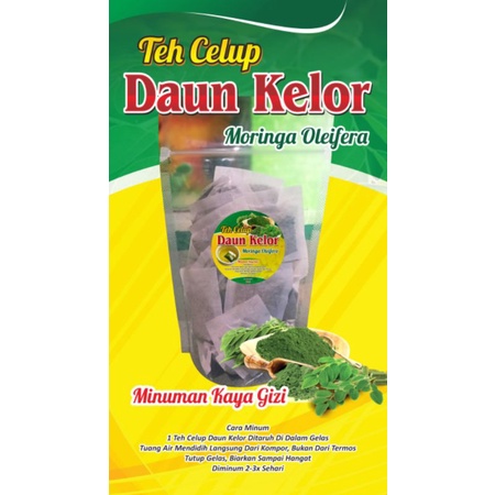

Teh Celup Daun Kelor