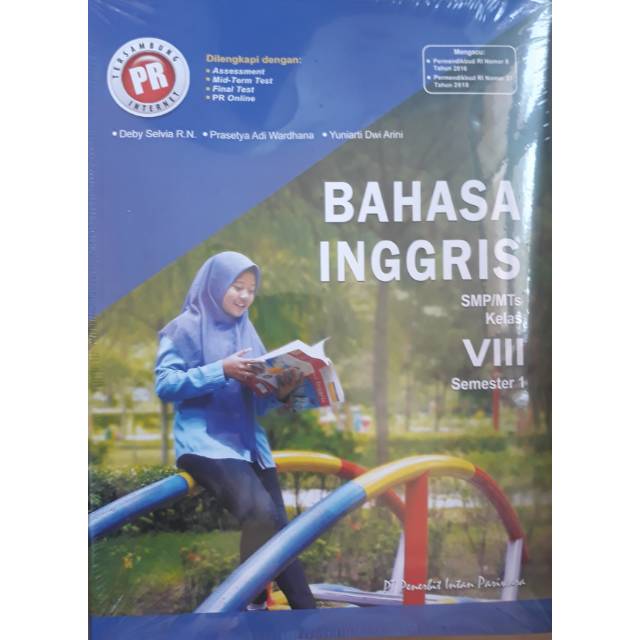 Buku Pr Bahasa Inggris Kelas Viii Semester 1 K13 Revisi Shopee Indonesia