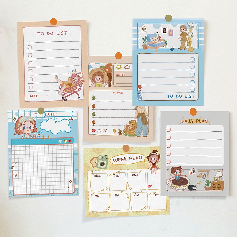 

Yejin Spring Break Day Planning Memopad Eym House