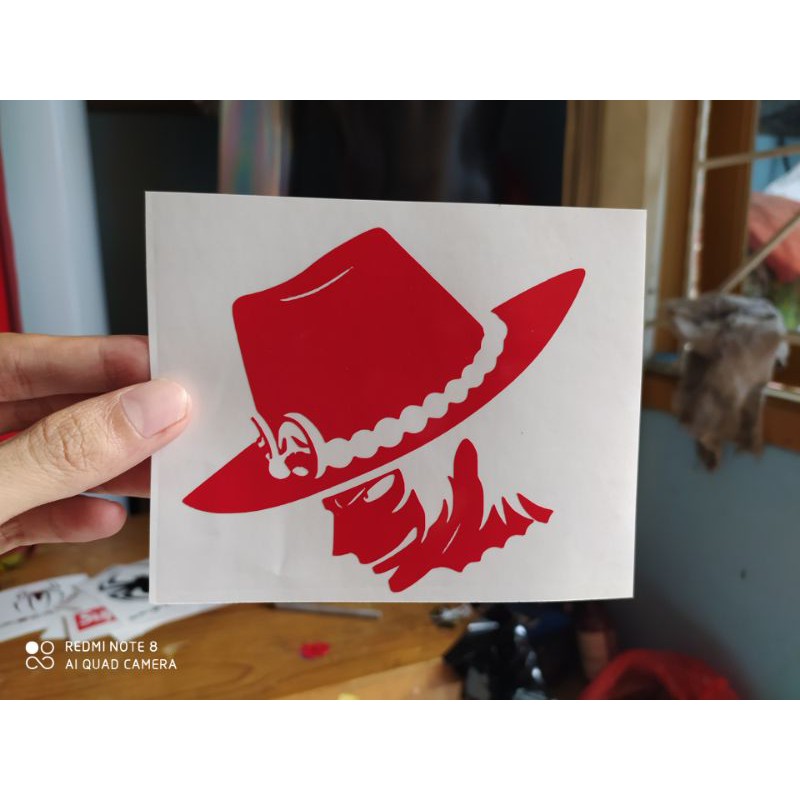 

Stiker One piece ace cutting custom distro 1