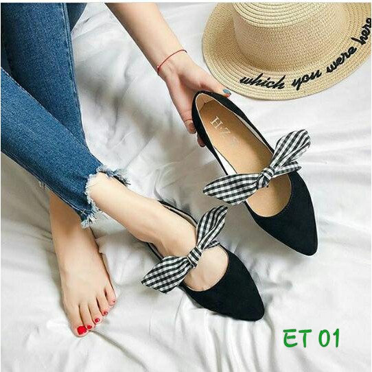 

Flatshoes Pita KS Hitam