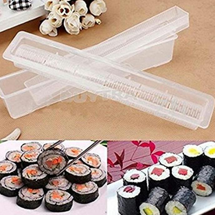 Hosomaki Sushi Roll Maker Kit Alat Pembuat Cetakan Sushi Bulat Hias Termurah