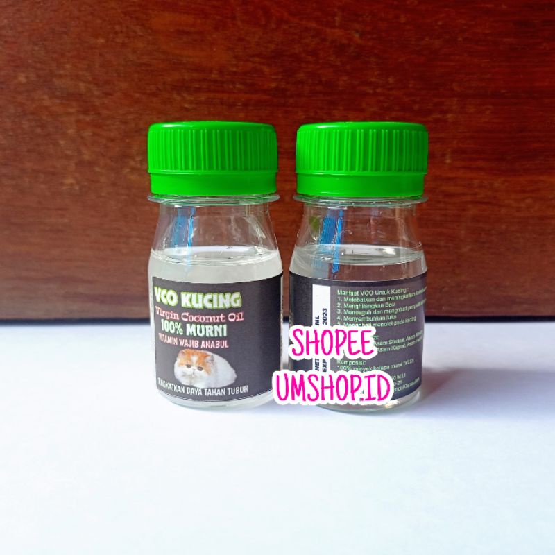 Obat Jamur Scabies Untuk Kucing Anjing Minyak VCO Virgin Coconut