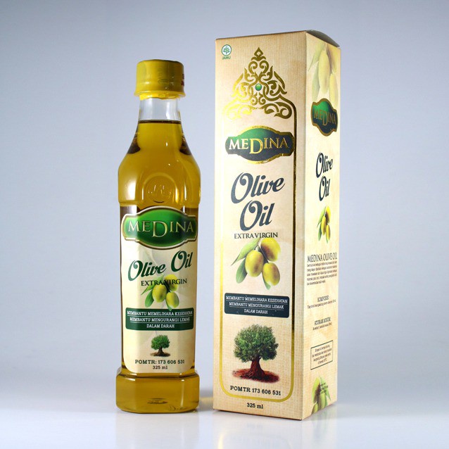 Minyak Zaitun Medina Olive Oil 325 ml | MEDINA Olive Oil EXTRA VIRGIN