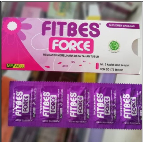 Fitbes Force Suplemen Peningkat Daya Tahan Tubuh