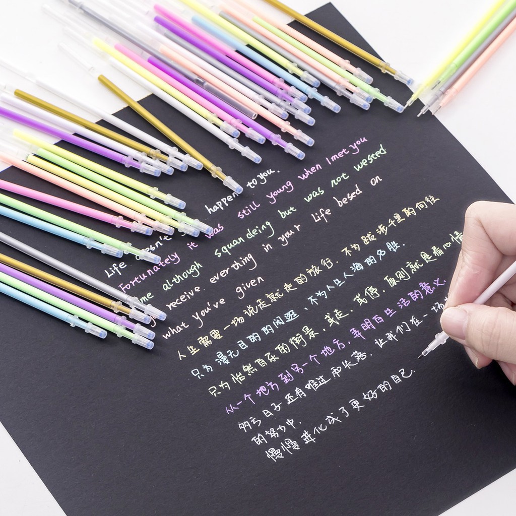

ISI PULPEN GEL 0.5MM Tinta Refill Aneka Warna WARNI