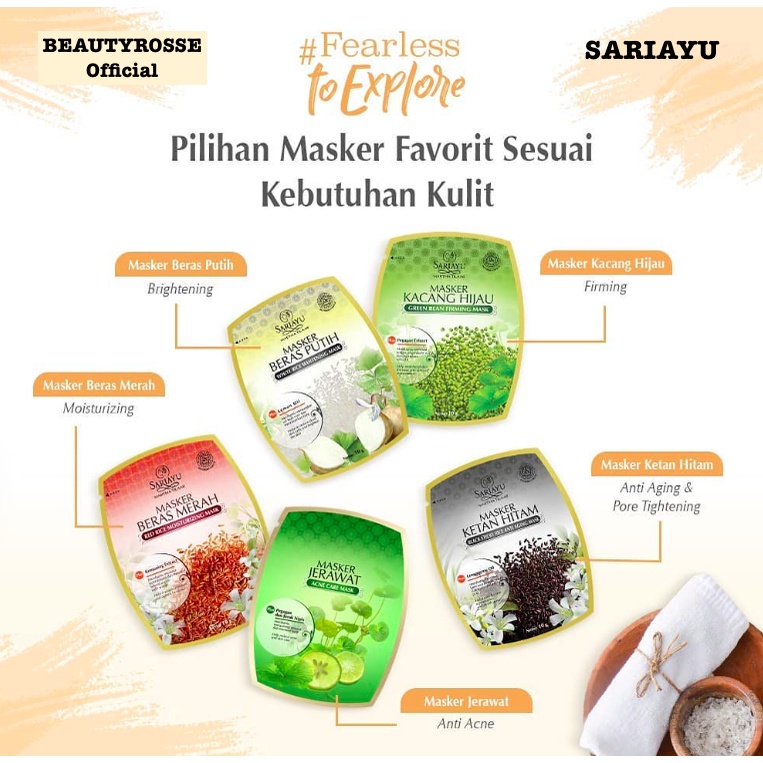Sariayu Masker Wajah