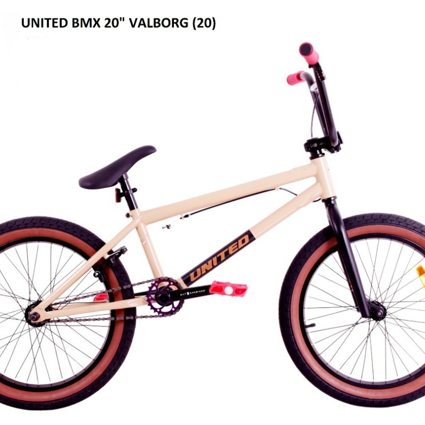 Sepeda BMX Freestyle United Valborg 20 inc Garansi SNI Full Complate-1