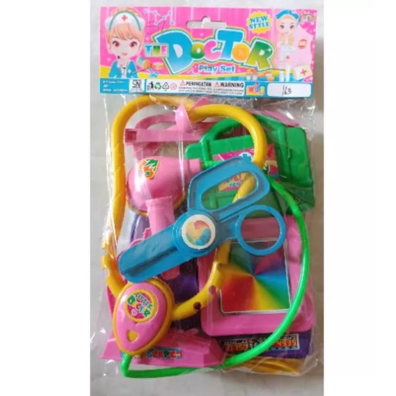 Mainan Anak Doctor Dokter Dokteran Set PlaySet Mainan Edukasi Anak Cerdas