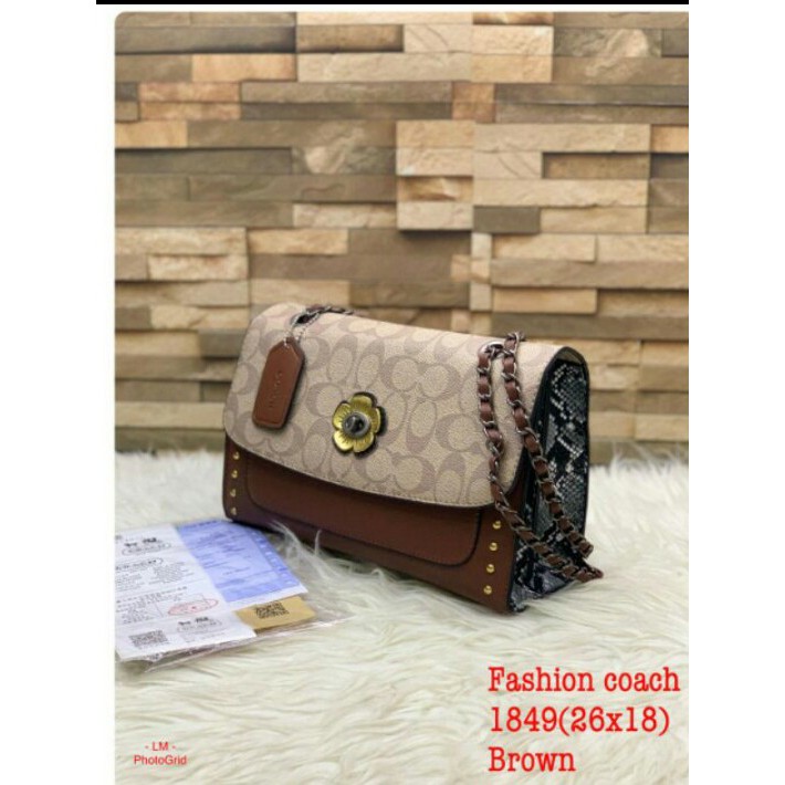 COACH PARKER KUALITAS IMPORT FREE FAKEBILL