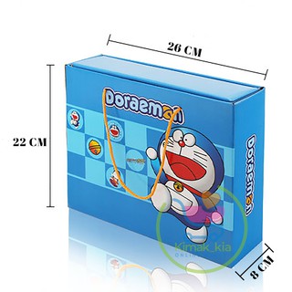 PERALATAN MAKAN HELLO KITTY / DORAEMON STAINLESS STEEL MANGKOK SET