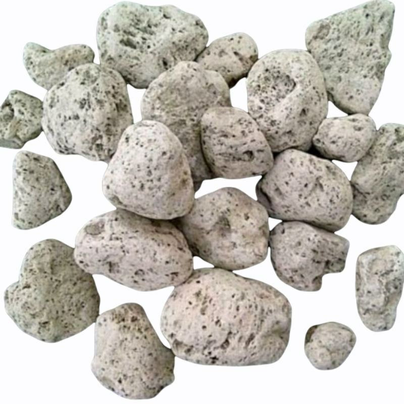 batu apung pumice media filter 1kg ukuran 1-2.5cm