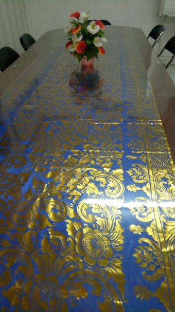 Kain Prada Emas Meteran Motif Wajik