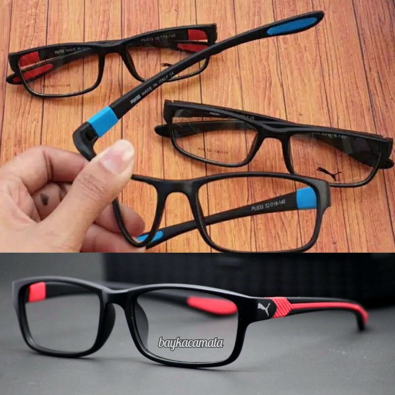 KACAMATA ANTIRADIASI BLUERAY PHOTOCTOMIC KACSMATA PRIA KACAMATA 833