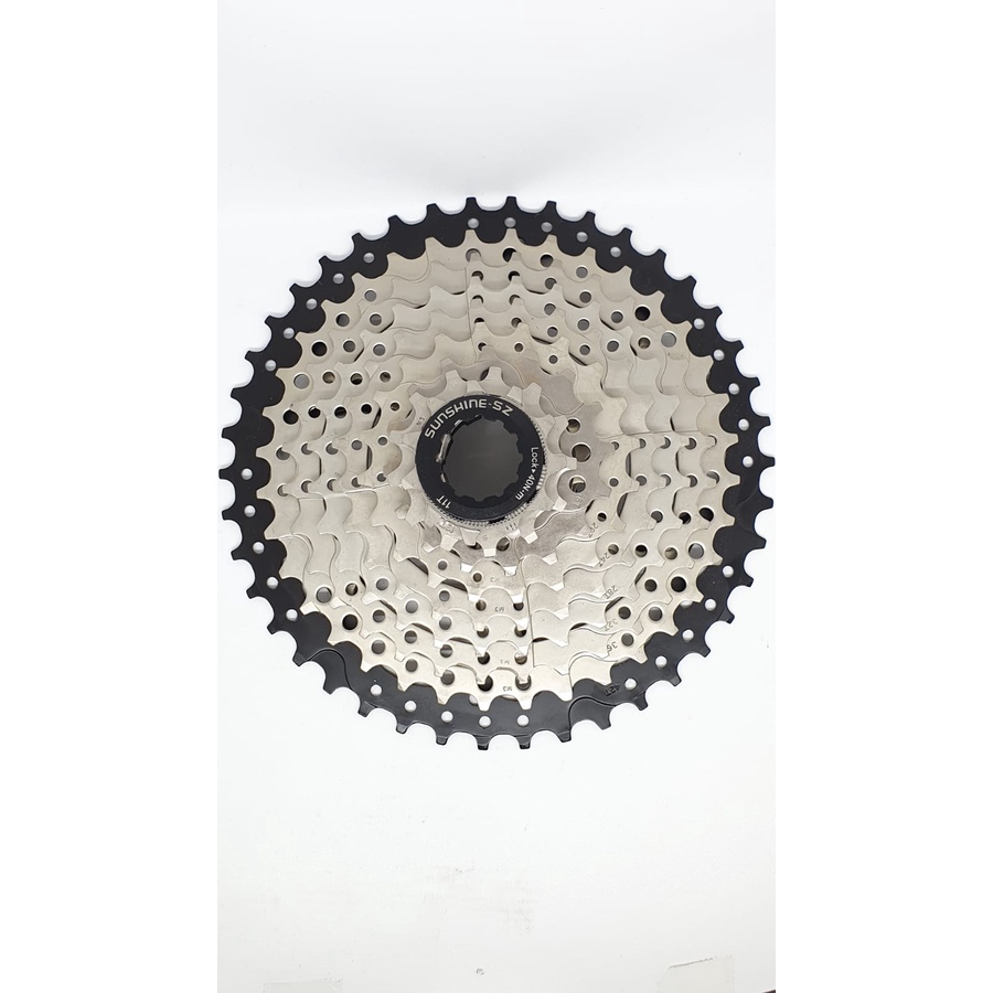 Sprocket Sunshine 9 Speed 9Speed 11 - 42T Sproket 42T Untuk Sepeda Lipat Seli Roadbike MTB Not Shimano