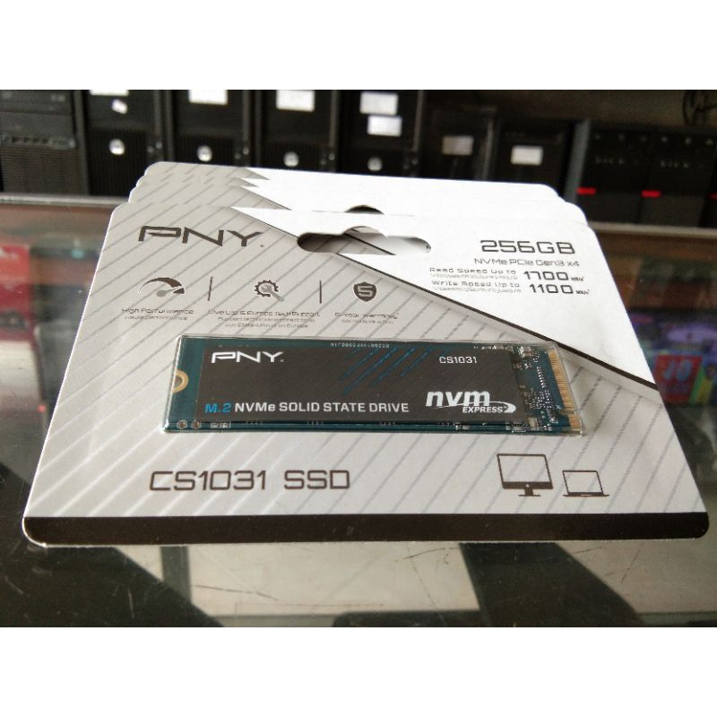 SSD Nvme PNY 256GB CS1031 PCIE Gen 3x4 M.2 2280