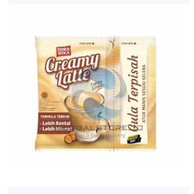 

torabika creamy latte renceng isi 10