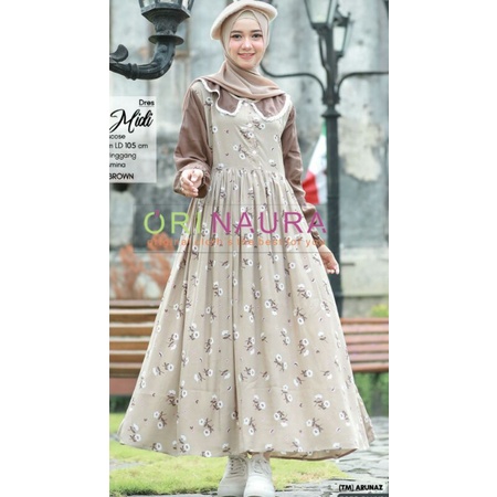 DRESS Midi Ori by Ori Naura