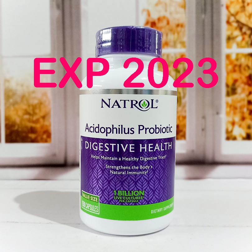 Natrol Acidophilus Probiotic 150 capsules ORI USA