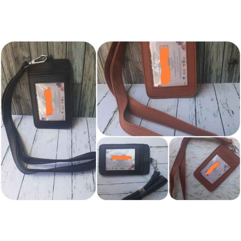 

ID CARD HOLDER KULIT NAME TERMURAH BERKUALITAS KULIT SINTETIS PILIHAN 2 SLOT ID KEREN