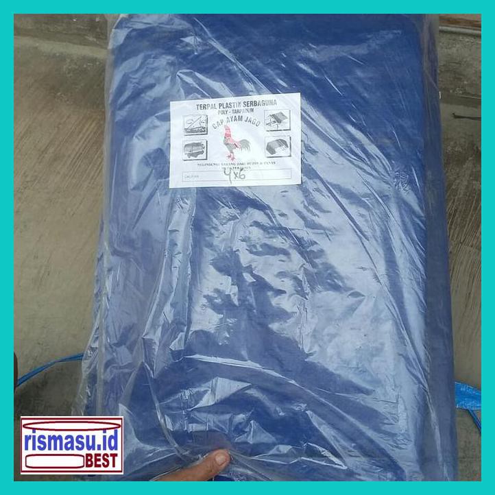 Terpal Tebal- Terpal Plastik / Terpal Plastik Serbaguna. Ukuran 4 X 6 Meter 7Rry5Rt7-
