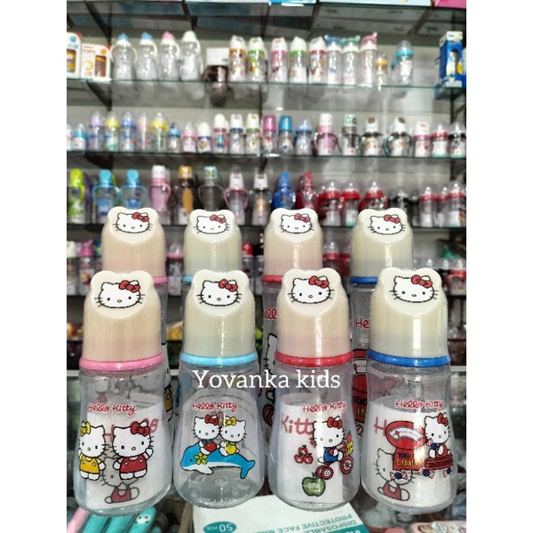 Botol Susu Bunny Karakter Hello Kitty 125ml sama 250ml Bpa Free