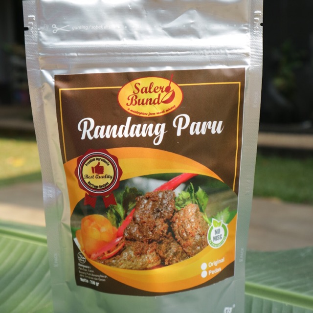 

Rendang Paru- Original/ Pedas 500gr BEST SELLER
