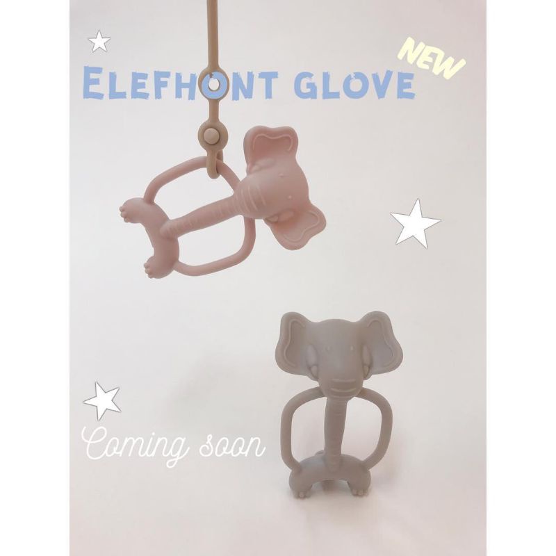 Mamas Tem Elephant Glove Teether + Case Mamastem Jem