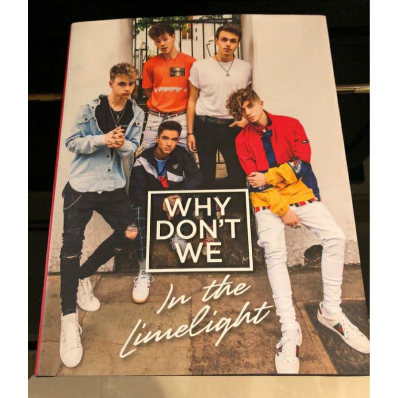 Why Don't We : In The Limelight Official Book (Preloved)