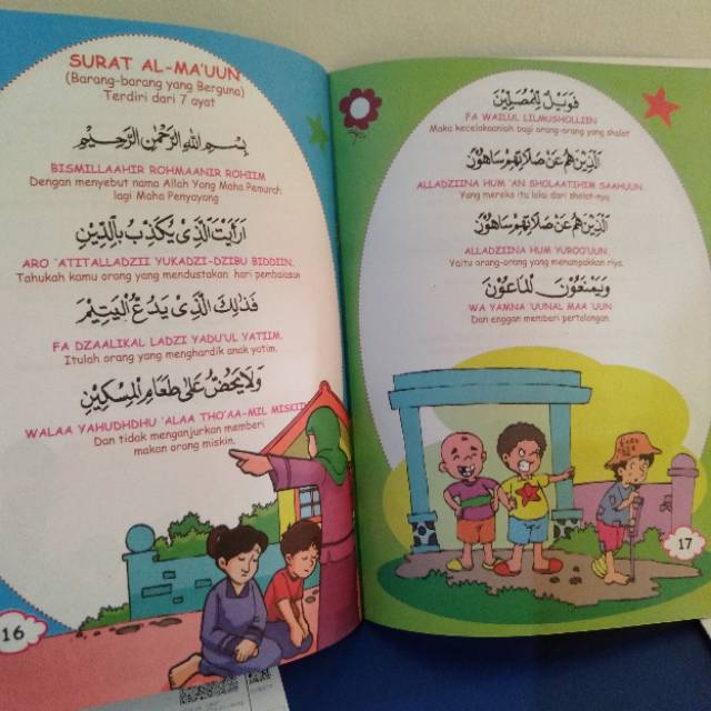 Buku Juz Amma Untuk Anak Ukuran Besar