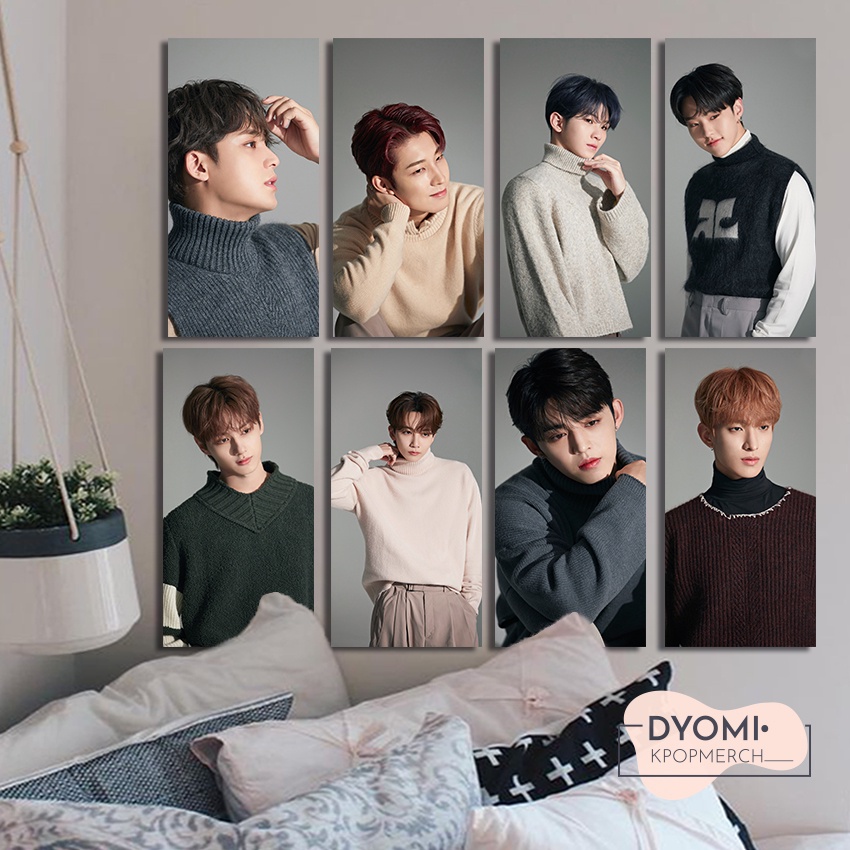 POSTER KAYU SEVENTEEN, SAY THE NAME, CARAT, HIASAN DINDING KPOP, POSTER KAYU KPOP, DEKORASI RUANGAN 