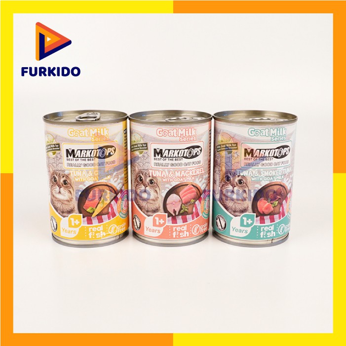 MARKOTOPS Makanan Kucing Kaleng / Cat Wet Food Can 400 Gram