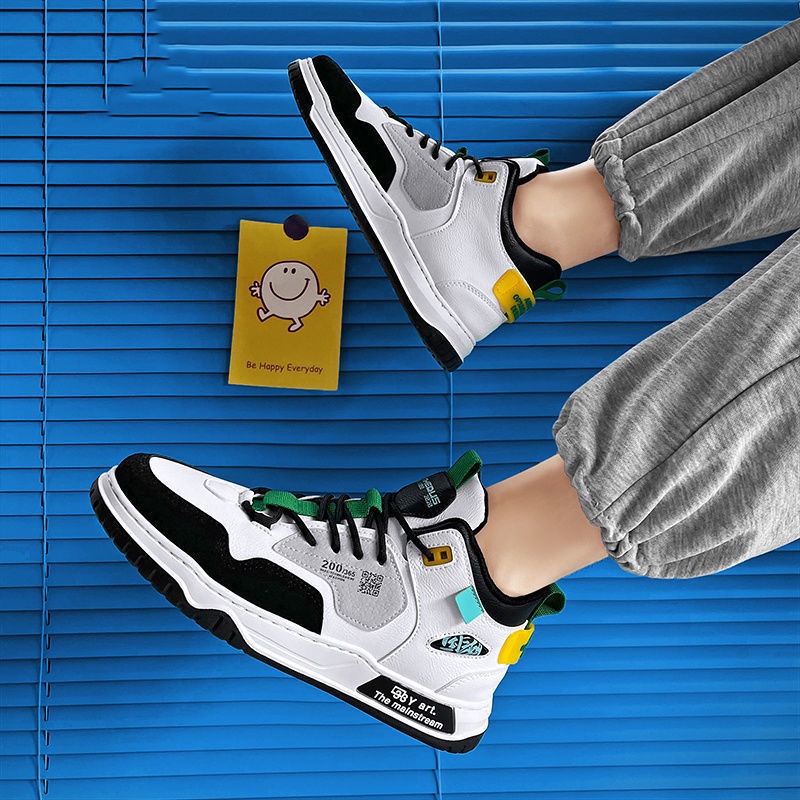 Murah Panarybody Sepatu Pria Sneakers Sepatu Sneakers Pria Keren Modis H2052 Sepatu Cowok Sneakers