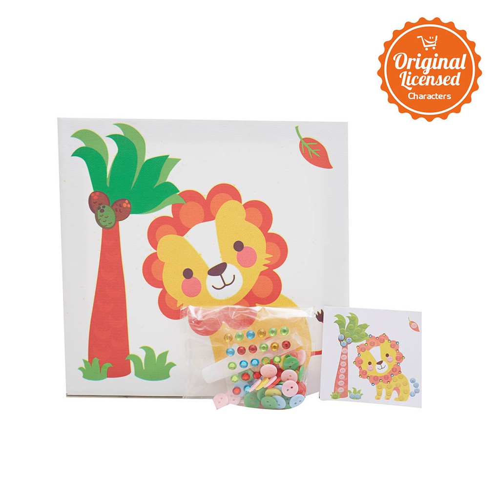 

Character Land - L.Blend Kanvas Kancing (Button Canvas) Kecil TAW assrt Type B