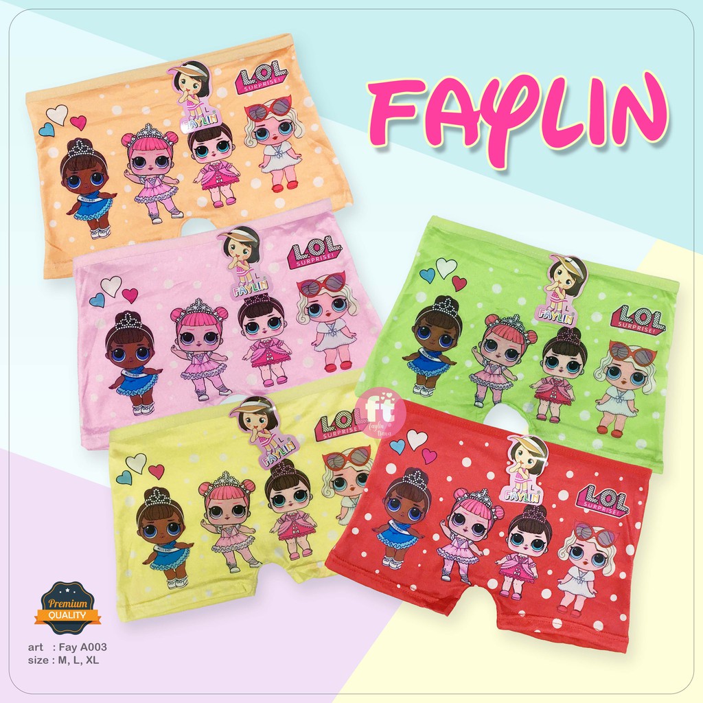 FAYLIN | Boxer Anak Perempuan / art FAY A00X