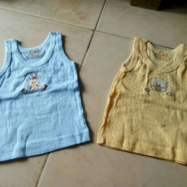 kaos kutang bayi new born perlengkapan baju bayi new born