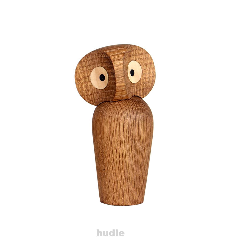 Ornamen Burung Hantu Berputar Warna Putih Untuk Dekorasi Rumah