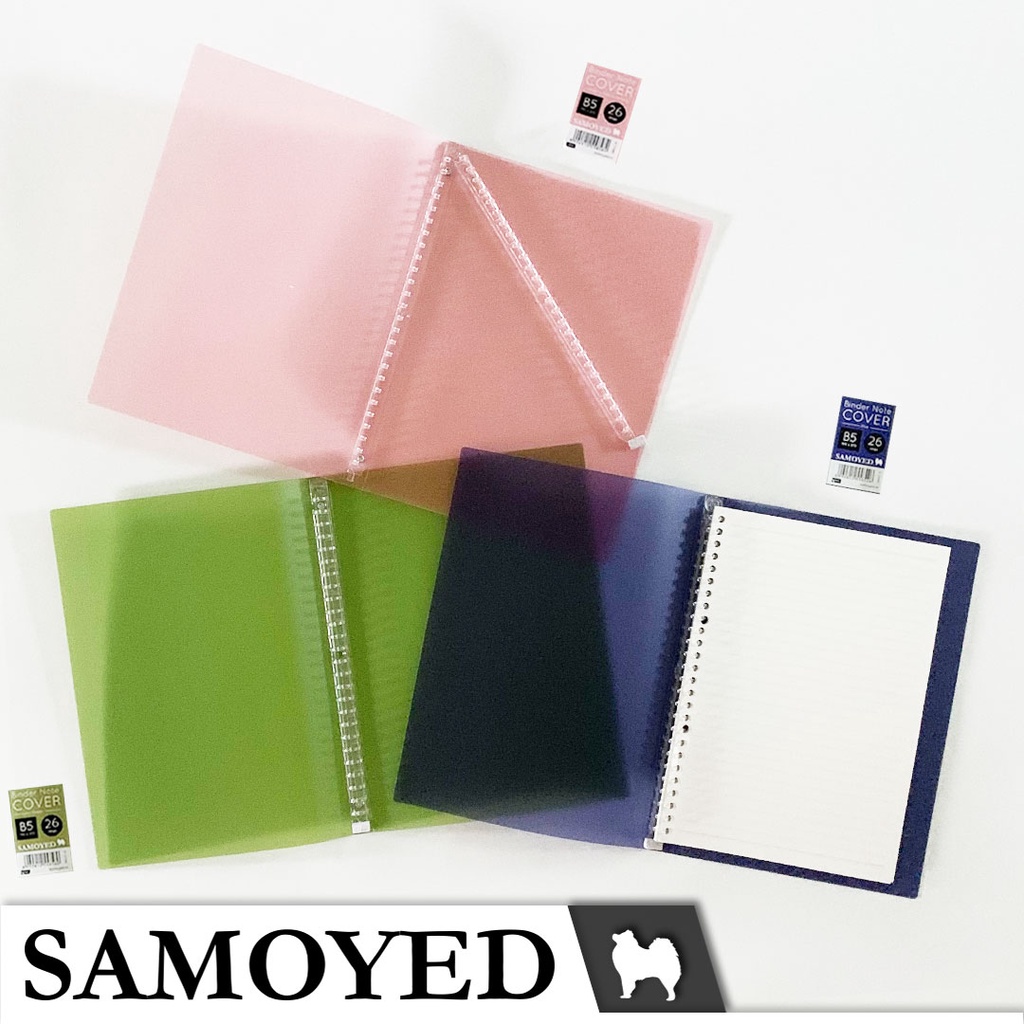 

Sampul / Loose Leaf / Binder Note Slim Cover B5 Samoyed CBNS-51