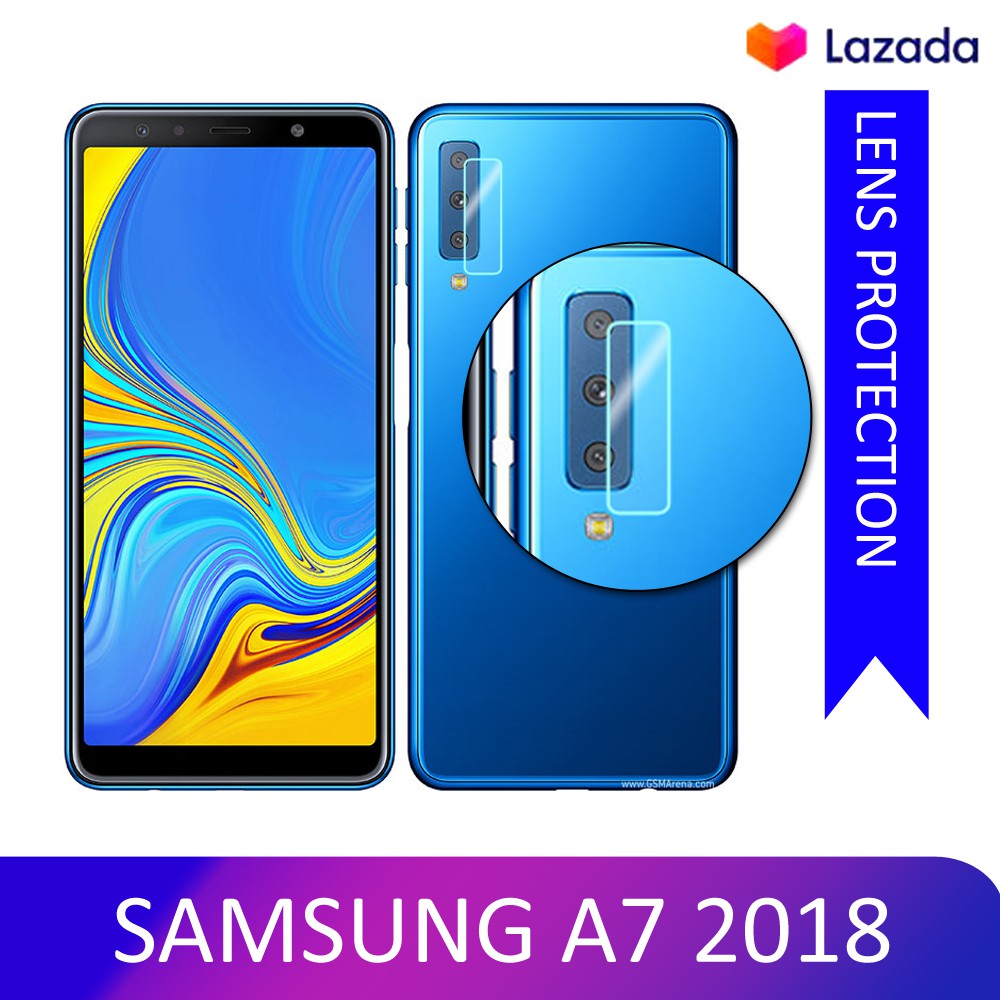 Tempered Glass Kamera SAMSUNG Galaxy A7 2018 Pelindung Kamera Bahan kaca