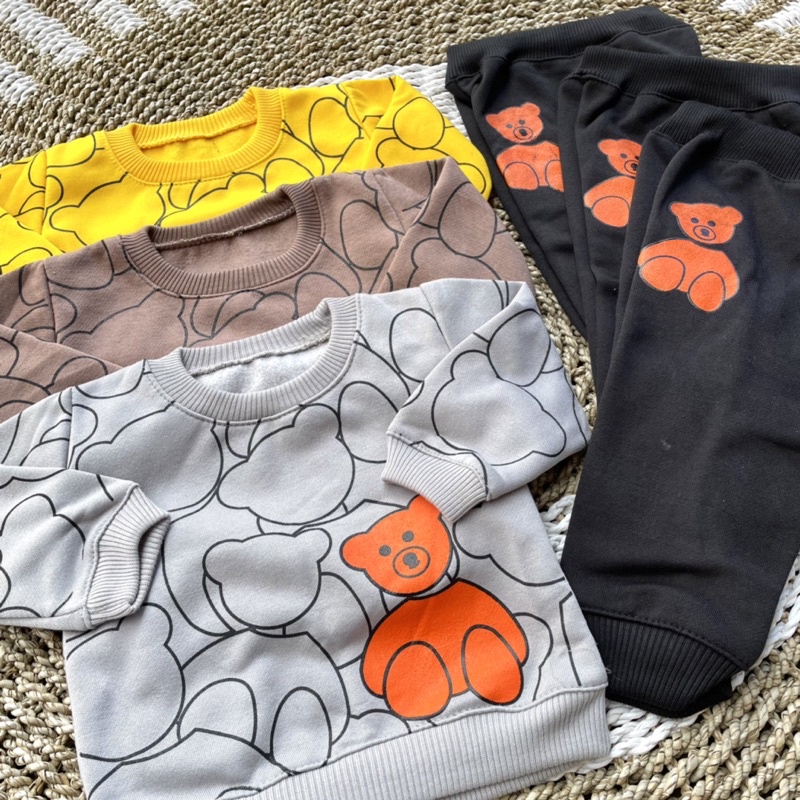 PROMO 7.7 Setelan Baju Bayi Joger Bayi Kaos Bayi Celana Baju Baju Bayi Oblong Bayi DNW BABY