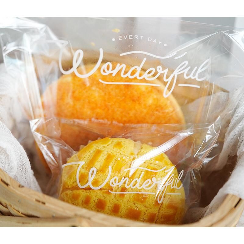 plastik roti donut /roti sobek /roti manis Wonderful plastik kue lucu 50pcs